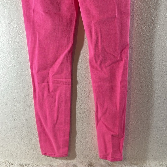 FASHION NOVA Pull On No Gap Stretch Color Skinny Jeans Hot Pink Size 1 NEW - Picture 8 of 12